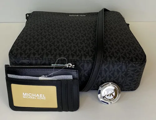 Vista 4 de Michael Kors MICHAEL Michael Kors Jet Set - Bandolera grande de viaje con gancho para monedero SM TZ