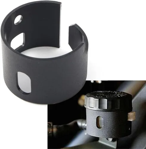 Vista 3 de LIRU - Tapa para depósito de motocicleta, protector de freno trasero para Victory Cross Country, Cross Roads, XC, XR Hard-Ball, Magnum, X-1 Stealth