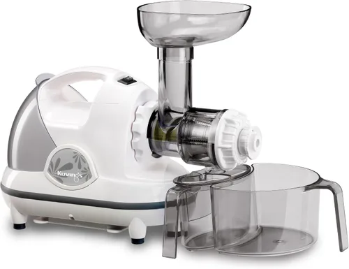Vista 4 de Kuvings NJE-3580U - Exprimidor lento para masticar, color plateado