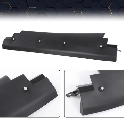 Vista 4 de PIT66 Conjunto de Deflector de Aire del Alerón Inferior Delantero Compatible con Chevy C5 Corvette 1997-2004 con Soporte Lateral