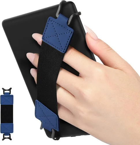Vista 15 de MoKo Correa de mano de seguridad para tablet Kindle eReaderFire de 6 a 8 pulgadas, Kindle/Kobo/Voyaga/Lenovo/Sony E-Book Tablet, correa de mano