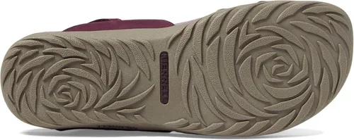 Vista 3 de Merrell Terran 3 Cush Convert Post - Sandalias para mujer, parte superior de piel nobuck y cierre de velcro ajustable