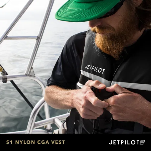 Vista 9 de Jet Pilot S1 - Chaleco de nailon CGA Wakeboard para hombre
