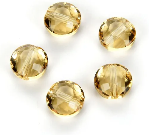 Vista 14 de Adabele - 25 cuentas de cristal sueltas con facetas austriacas de 0.315 pulgadas (0.315 in) compatibles con Swarovski Preciosa 5052 SSMR811