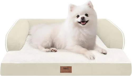 Vista 77 de Cama pequeña para perros y sofá para gatos, camas ortopédicas impermeables para perros pequeños, cama para gatos, sofá para mascotas cómodo