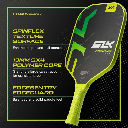 Vista 4 de Selkirk Sport SLK Nexus Paleta de Pickleball 0.512 in Citron