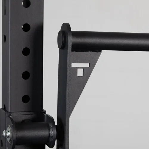 Vista 7 de Titan Fitness Máquina de cuello de montaje en rack, velocidad de carga de placa de 110 libras, compatible con bastidores de la serie T-3, X-3 y TITAN