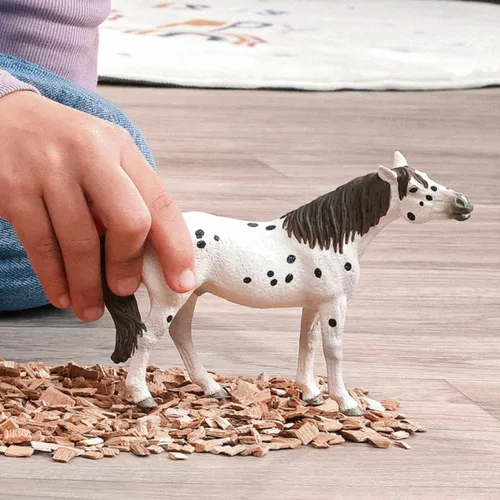 Vista 2 de Schleich Horse Club - Knabstrupper Gelding Figura de juguete - Niños 5+