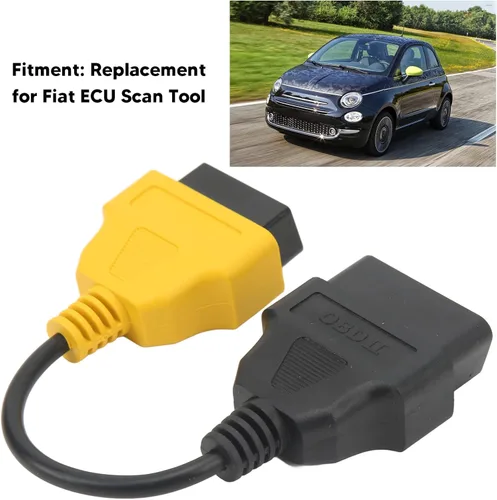 Vista 3 de Qinlorgo Cable OBD2, instalación fácil de la prueba de diagnóstico del cable de extensión del ABS OBD2 para el escáner auto del ECU