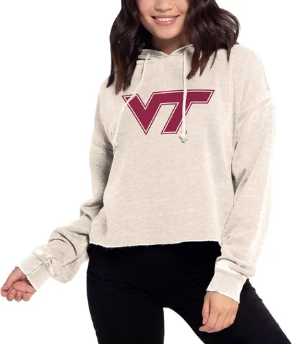 Vista 26 de chicka-d NCAA Campus Sudadera con capucha para mujer