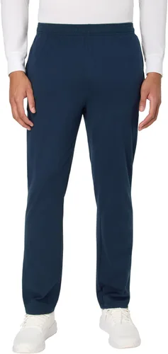 Vista 10 de Hanes Pantalón deportivo de algodón para hombre, pantalones deportivos de punto con bolsillos, pantalones deportivos, puños ceñidos y pierna recta