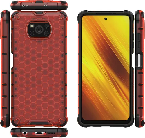 Vista 68 de Funda para Xiaomi Poco M3 cubierta,Funda para Xiaomi Poco M3 Funda 2 en 1 Teléfono Funda Negro