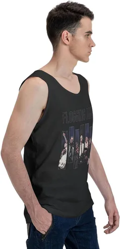 Vista 4 de Man Muscle Tank Tops T Shirt Fashion Music Festival Sleeveless T Shirt