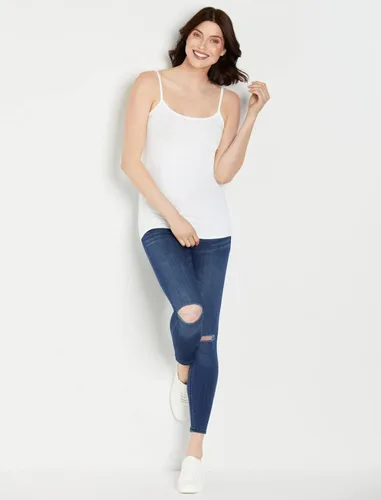 Vista 4 de Motherhood Maternity Womens Scoop Neck Cami Tank Top 3 Pack