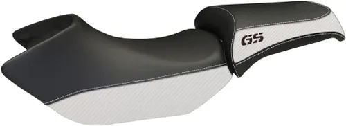 Vista 14 de Funda de asiento compatible con BMW R 1200 GS (05-12) modelo Siracusa Color de Tappezzeria Italia