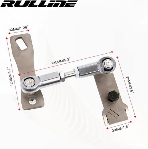 Vista 2 de RULLINE Kit de enlace de caja de transferencia Componentes de caja de transferencia Accesorios compatibles con Jeep para Cherokee XJ para Comanche