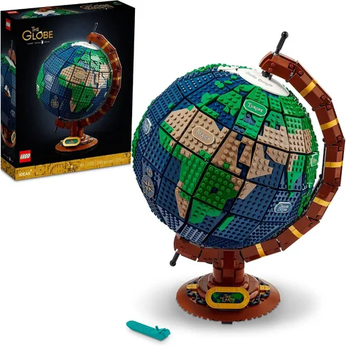 Vista 7 de LEGO Ideas The Globe 21332 - Juego de construcción para adultos (2585 piezas)