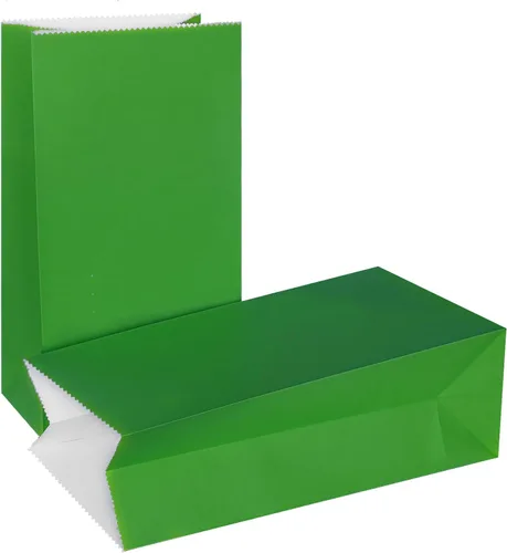 Vista 28 de Bolsas de papel negras mini KEYYOOMY, bolsas negras de fiesta para regalos, pequeña bolsa de papel para favores de fiesta, bolsa de papel