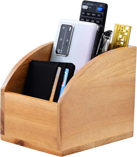 Vista 11 de BONNY DODO Soporte de control de madera (negro, S)