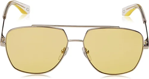 Vista 2 de Marc Jacobs Gafas de sol aviador para mujer color amarillo palespejo transparente talla única