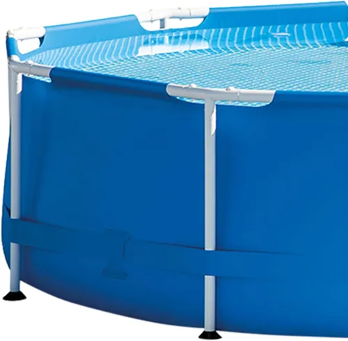 Vista 7 de Intex 28200EH - Piscina redonda de 10 pies x 30 pulgadas para 4 personas, marco de metal para exteriores, sobre el suelo, con fácil instalación