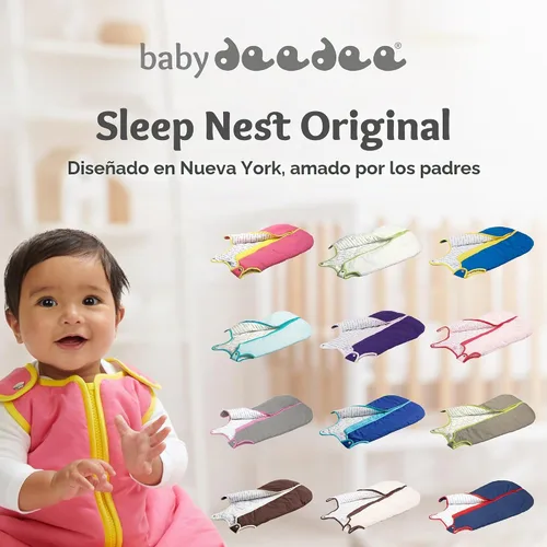 Vista 9 de Saco de Dormir Baby Deedee Sleep Nest Azul Dream