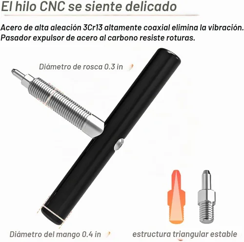 Vista 6 de Herramienta de cadena de bicicleta, interruptor de cadena para cadenas de bicicleta de 6 a 12 velocidades Bike chain breaker with spare pin, chain