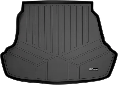 Vista 18 de SMARTLINER Alfombrilla de suelo para maletero de carga para todo tipo de clima para Hyundai Sonata 2011-2014