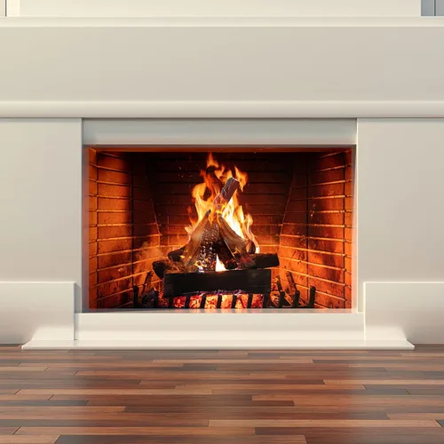 Vista 7 de Skyflame - Troncos pequeños para chimenea de gas, 4 troncos de madera de cerámica