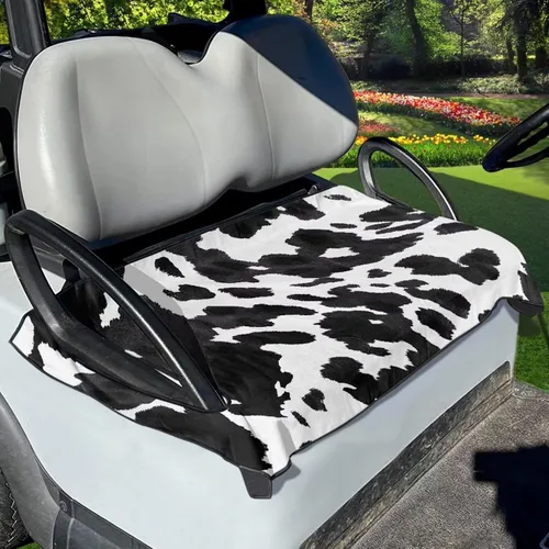 Vista 25 de Fundas universales para asiento de carrito de golf, suaves y cómodas, protección para todo tipo de clima, funda para carrito de golf para 2
