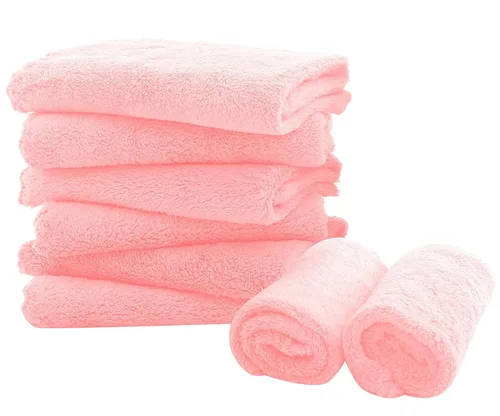 Vista 22 de Paquete de 8 paños grandes para eructos para bebé, 20 x 10 pulgadas, paños para eructos ultra absorbentes, paños de mano, toalla para recién nacido