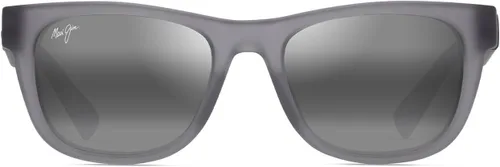 Vista 9 de Maui Jim Polarized Men's and Women's Kaulike Square Sunglasses Mate Trans Azul/Azul Hawaii Polarizado