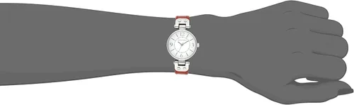 Vista 4 de Anne Klein - Reloj de pulsera para mujer con correa de piel