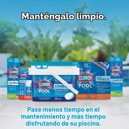 Vista 3 de Clorox® Pool&Spa™ - Clarificador de agua y removedor de fosfatos ClearPHOS, 1 cuarto de galón (paquete de 1)
