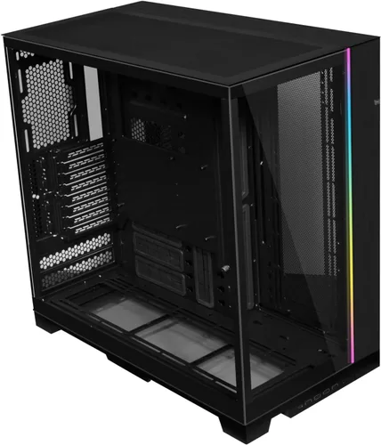 Vista 3 de Lian Li Dynamic EVO XL - Hasta 280mm E-ATX Placa base - Tiras de iluminación ARGB - Hasta 3X 420mm Radiador - Paneles de vidrio templado frontal