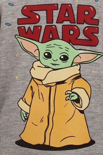Vista 2 de STAR WARS Sudadera con capucha The Mandalorian Grogu de forro polar