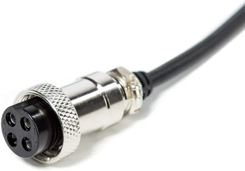 Vista 3 de Micrófono CB de 4 pines con cancelación de ruido CB Radio Mic para Cobra/Uniden/Workman/Midland/Galaxy Stryker Retevis CB Radio (paquete de 1)