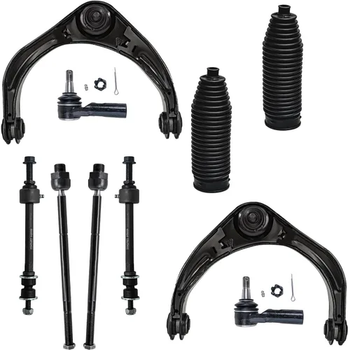 Vista 227 de Detroit Axle - Kit de suspensión frontal de 10 piezas para Dodge Avenger 2008-2014, Chrysler Sebring 2007-2010, 2 brazos de control inferiores, 2