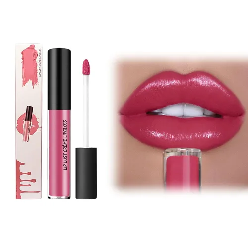 Vista 13 de Fauppt Labiales de 12 colores crema para labios, ligeros, mejorados, impermeables, de larga duración, hidratantes, antiadherentes, para mujeres, 001