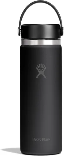 Vista 89 de Hydro Flask Botella de agua – Acero inoxidable aislado – Tapa flexible de boca ancha, antiderrames, a prueba de fugas y recargable en agave de 20