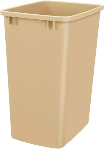 Vista 13 de Rev-A-Shelf Basurero de 33 L, Plateado Plata