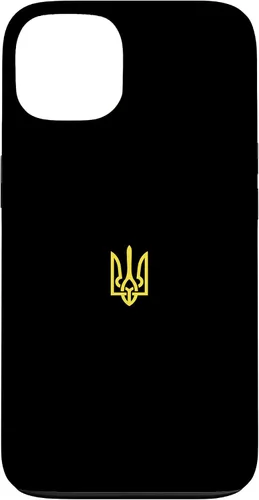 Vista 7 de iPhone 16 Ukrainian Trident - Ucrania Tryzub Symbol Case
