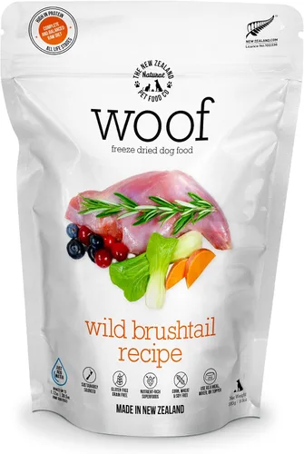 Vista 10 de The New Zealand Natural Pet Food Co Woof Alimento Liofilizado para Perros - Venado Salvaje, Alto en Proteínas, Complemento Alimenticio y Golosinas