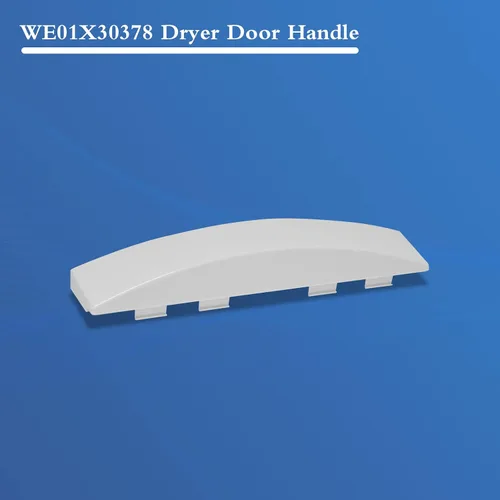Vista 5 de WE01X30378 Manija de puerta de secadora para GE GUD27ESSMWW GUD27ESSM1WW – Reemplaza WE01X25878, WE1M1068, 4958906, AP6983534, PS12743305