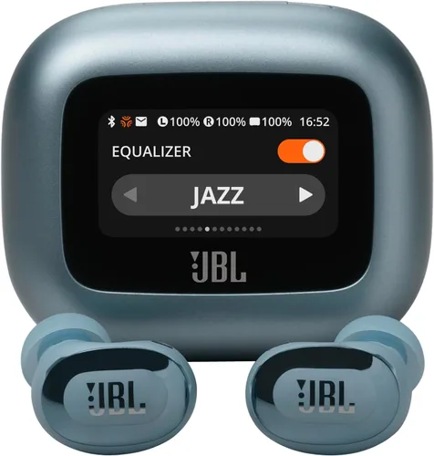 Vista 10 de JBL Live Buds 3 - Auriculares tipo bolígrafo inalámbricos genuinos con cancelación de ruido, 40 horas totales de reproducción, carga inalámbrica, 6