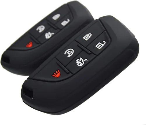 Vista 5 de Funda protectora de silicona con 5 botones para Cadillac CT4 CT5 CT6 XTS XT4 XT5 ATS 2020 2021 2022 2023