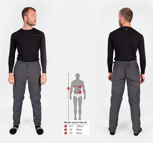 Vista 5 de Endura Hummvee - Pantalón de ciclismo con cremallera para hombre