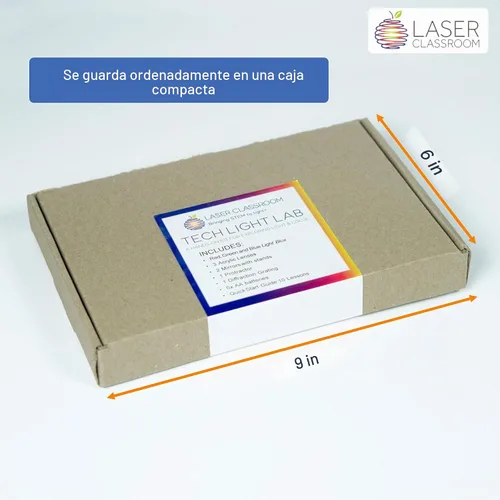Vista 7 de Tech Light Lab Kit de mezcla de colores LED Grados 2-8 RGB Kids Optics Experiments