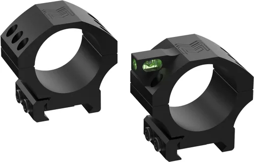 Vista 11 de Monstrum Next Level Scope Rings with Integrated Level Bubble and Anti-Recoil Lugs Available in 1 inch, 30 mm, and 34 mm Diameter