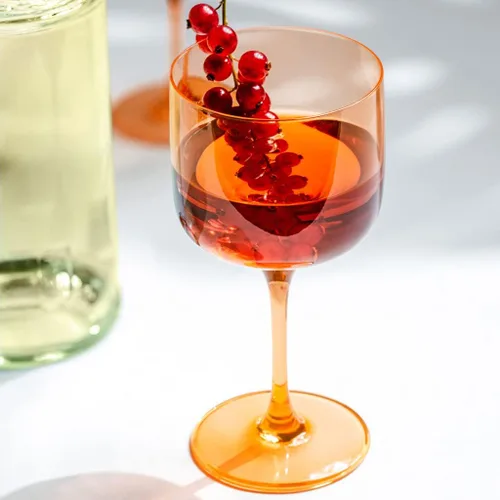 Vista 3 de Villeroy & Boch Par de copas de vino de albaricoque/agua